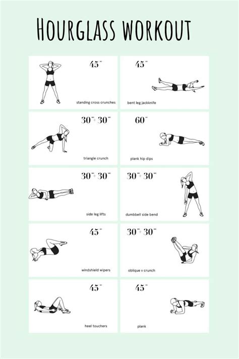 hourglass workouts that actually work